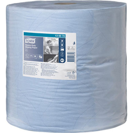 [P-WRB2T] Tork Heavy Duty Wiping Paper Blue 1000 Sheet