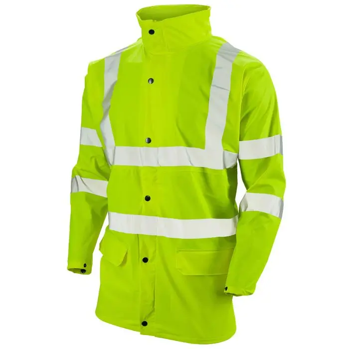 [W-WJSHVYS] Stormflex Hi-Vis Yellow PU Jacket (S)