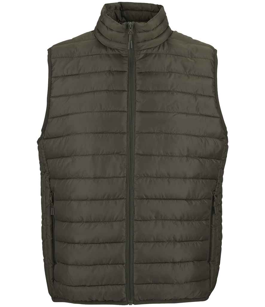 [04020 ARM S] SOL'S Stream Bodywarmer (Army, S)