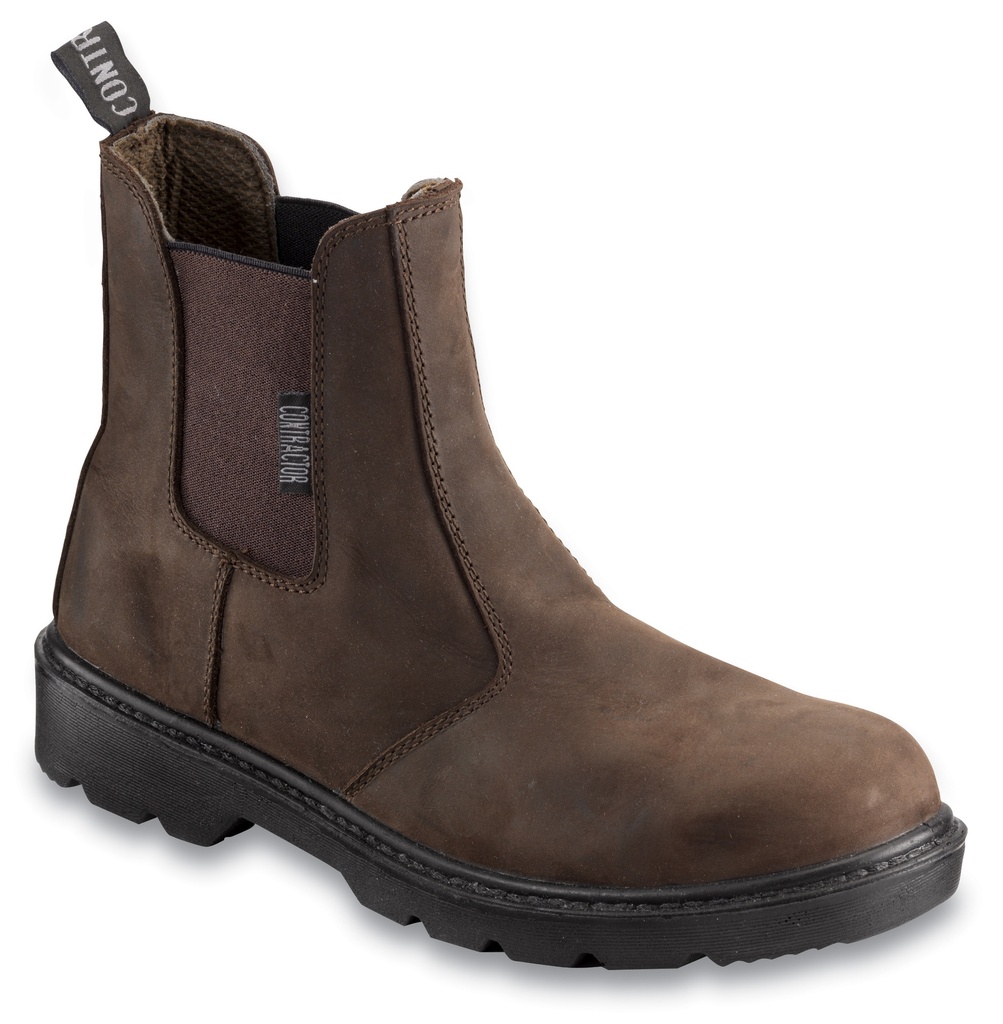 Contractor Brown Dealer Safety Boots (6)