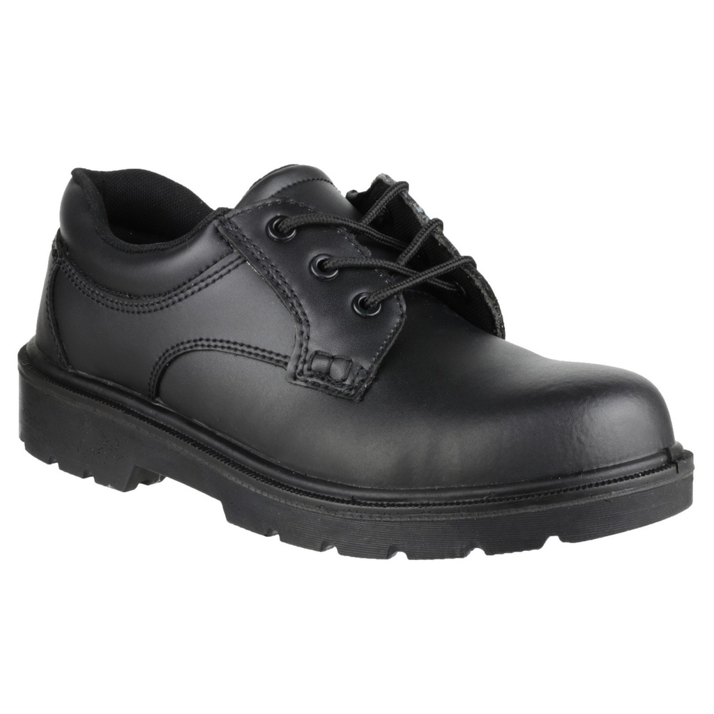 Black Safety Shoes Composite:Cap/Midsole