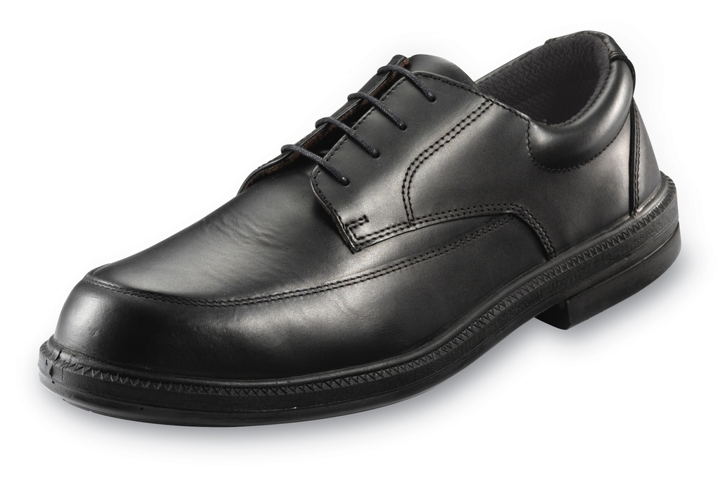 Black Safety Shoes Apron Front