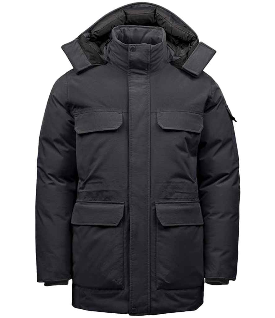 [EPK3 BK/GR S] Stormtech Denali Parka Jacket (S, Black/Granite)