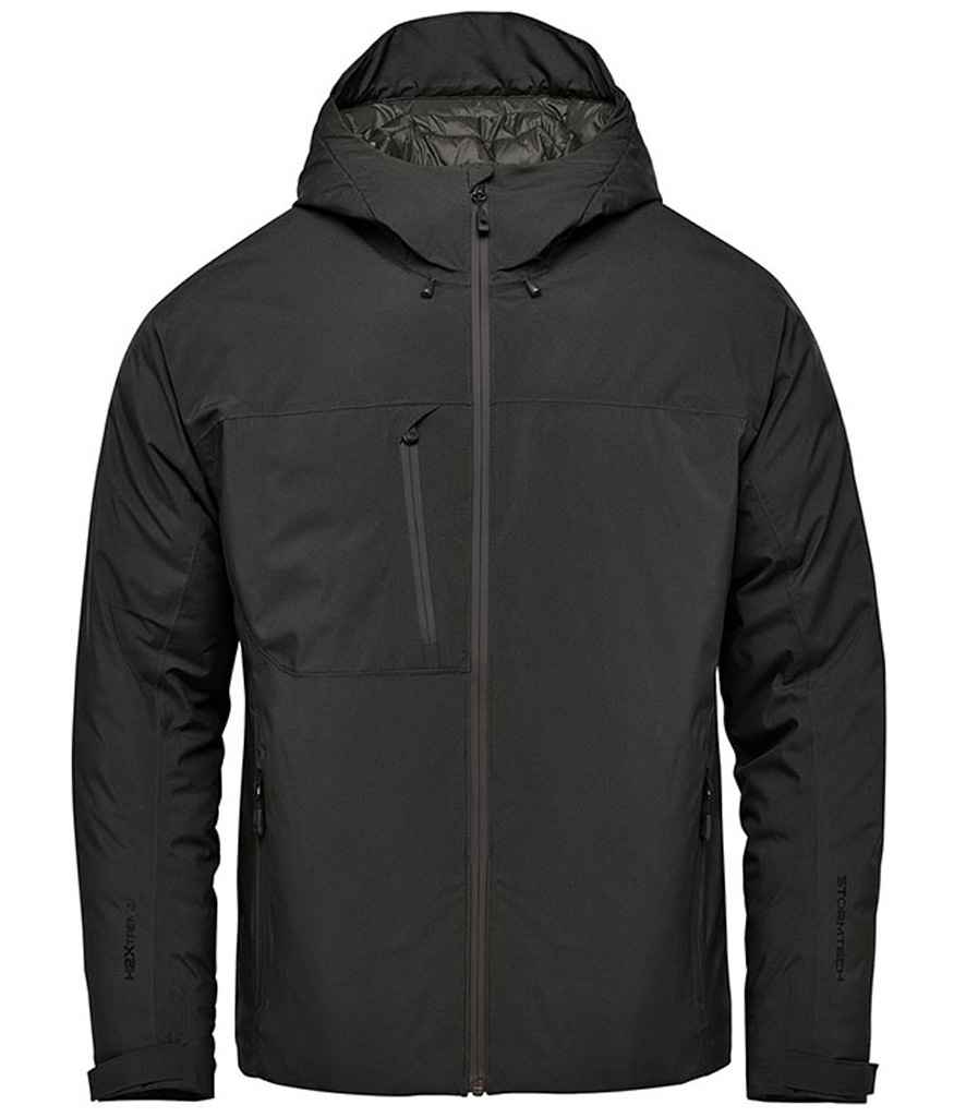 [X2 BK/GP S] Stormtech Nostromo Thermal Shell Jacket (S, Black/Graphite Grey)