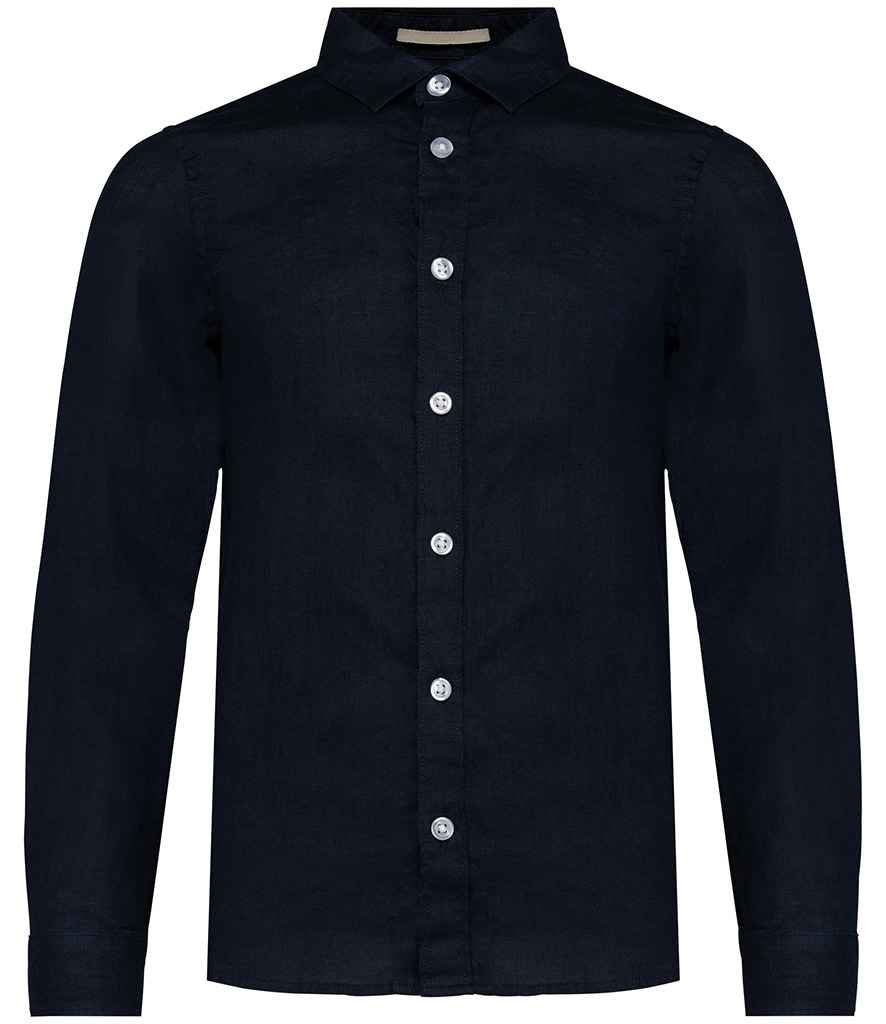 Spasso Kids Long Sleeve Linen Shirt
