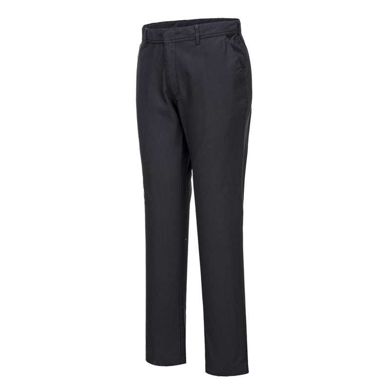 Stretch Slim Chino Trouser (Black, 28)