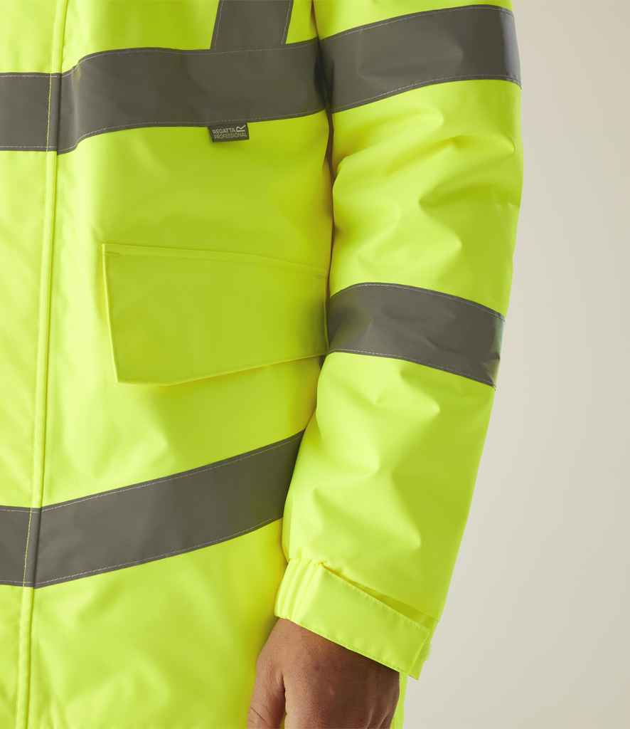 Regatta High Visibility Pro Contract Dover Parka