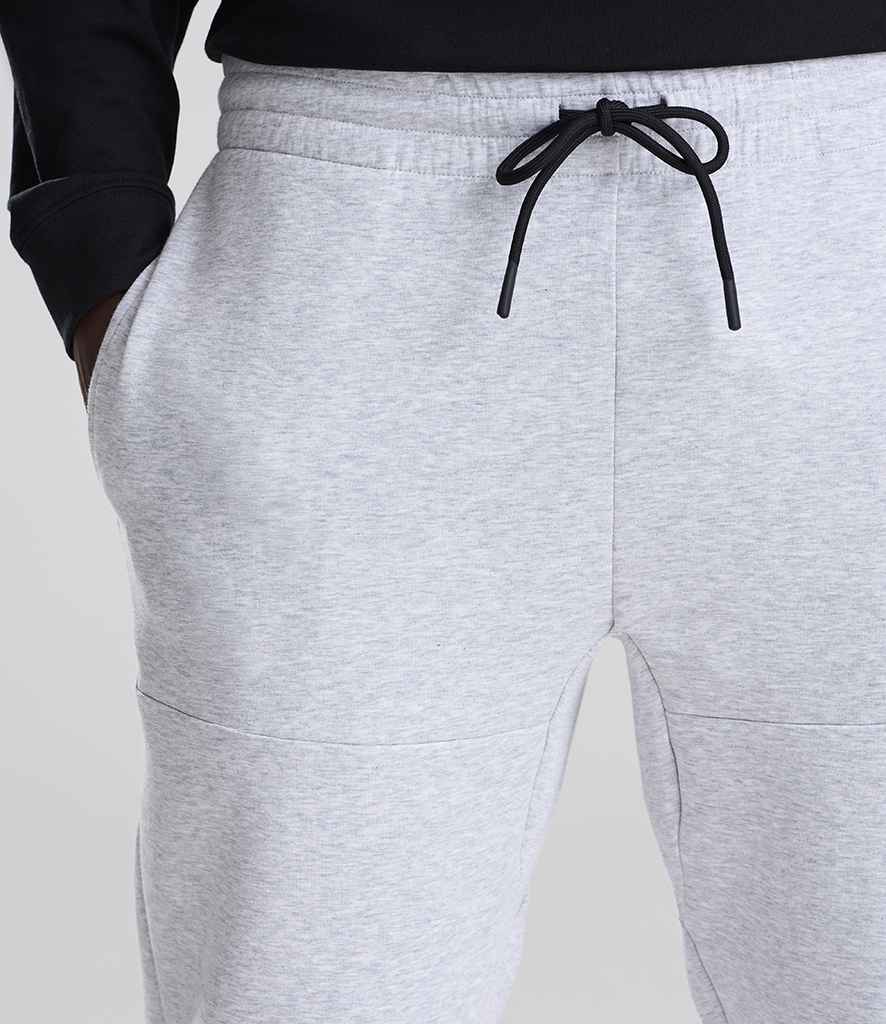 [JC307 SGY XS] AWDis Adapt Fleece Jog Pants (XS, Sport Grey)