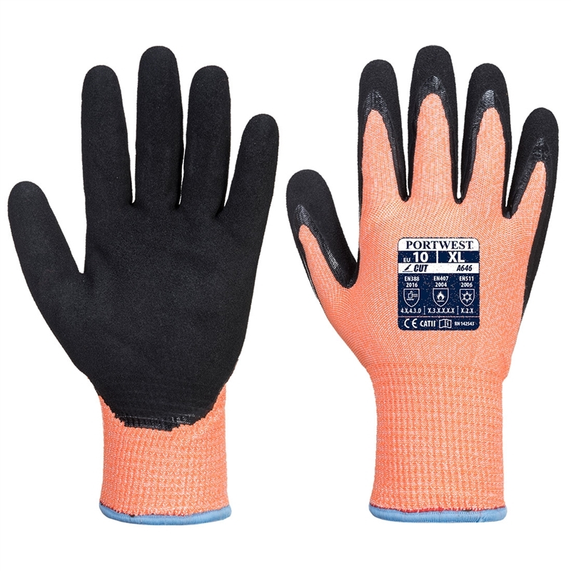 Vis-Tex Winter HR Cut Glove Nitrile