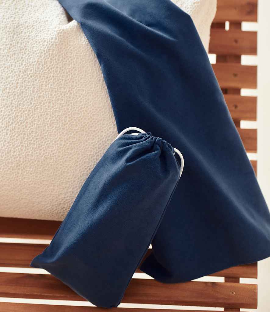 [TC70 NAV ONE] Towel City Quick Dry Beach Towel (Navy)