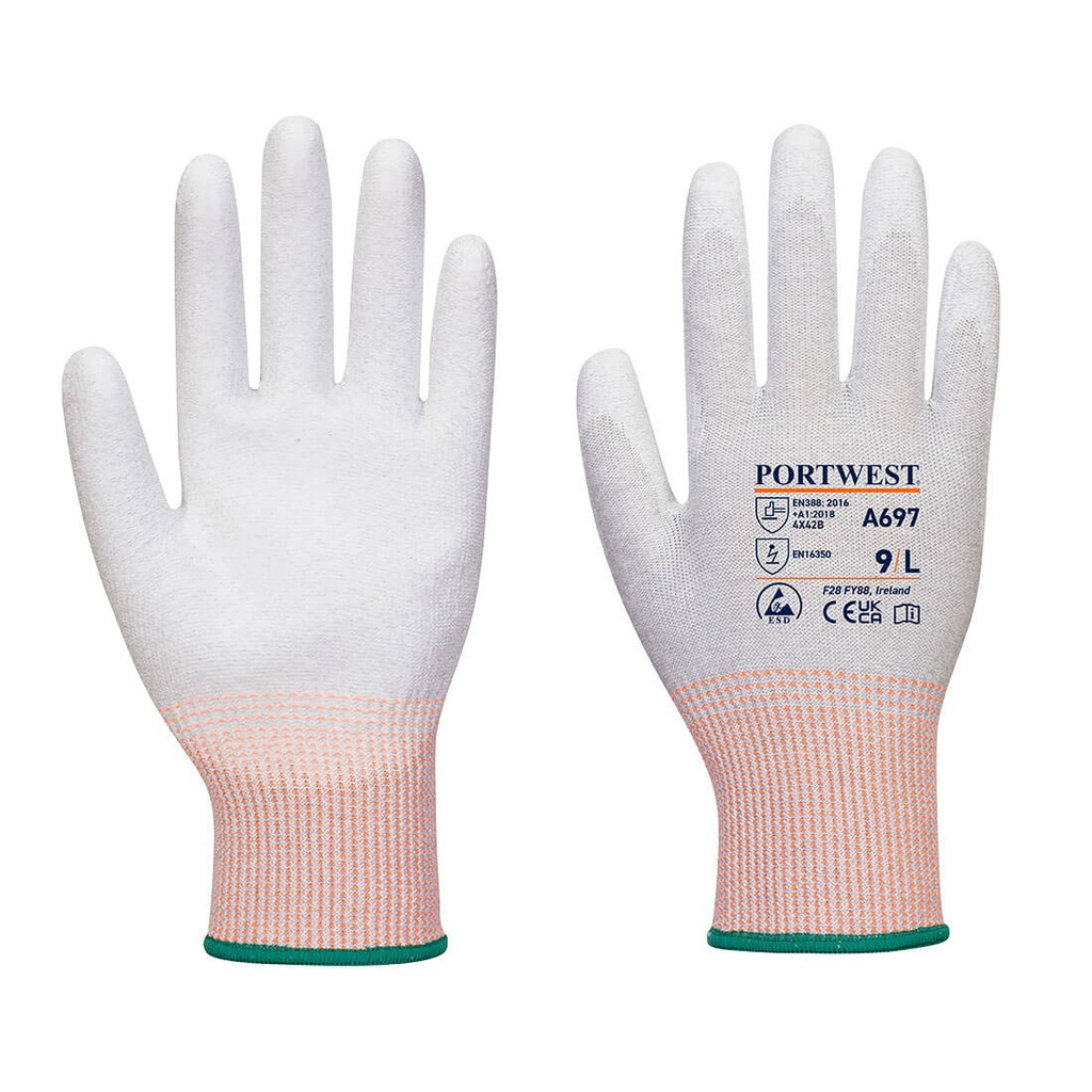 ESD Cut B13 PU Palm Glove (Pk12)