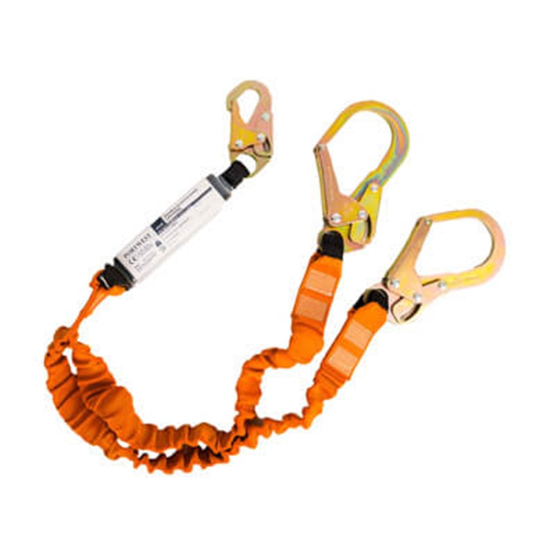 Double 140kg Lanyard with Shock Absorber