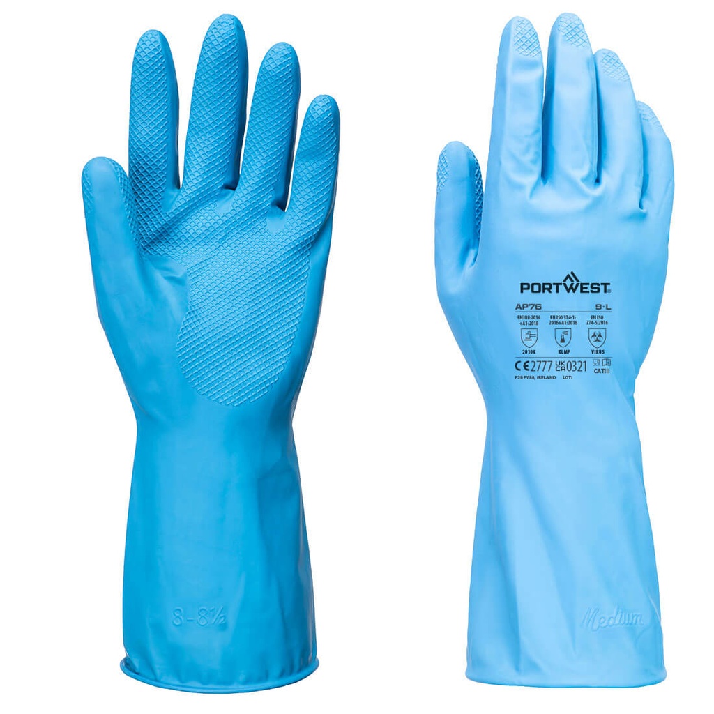 FD Chemical B Latex Light Gauntlet (Pk12) (S)
