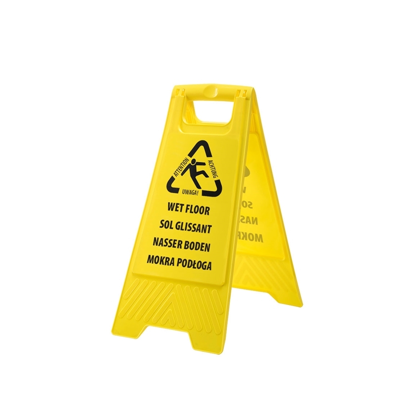 [HV21] Euro Wet Floor Warning Sign