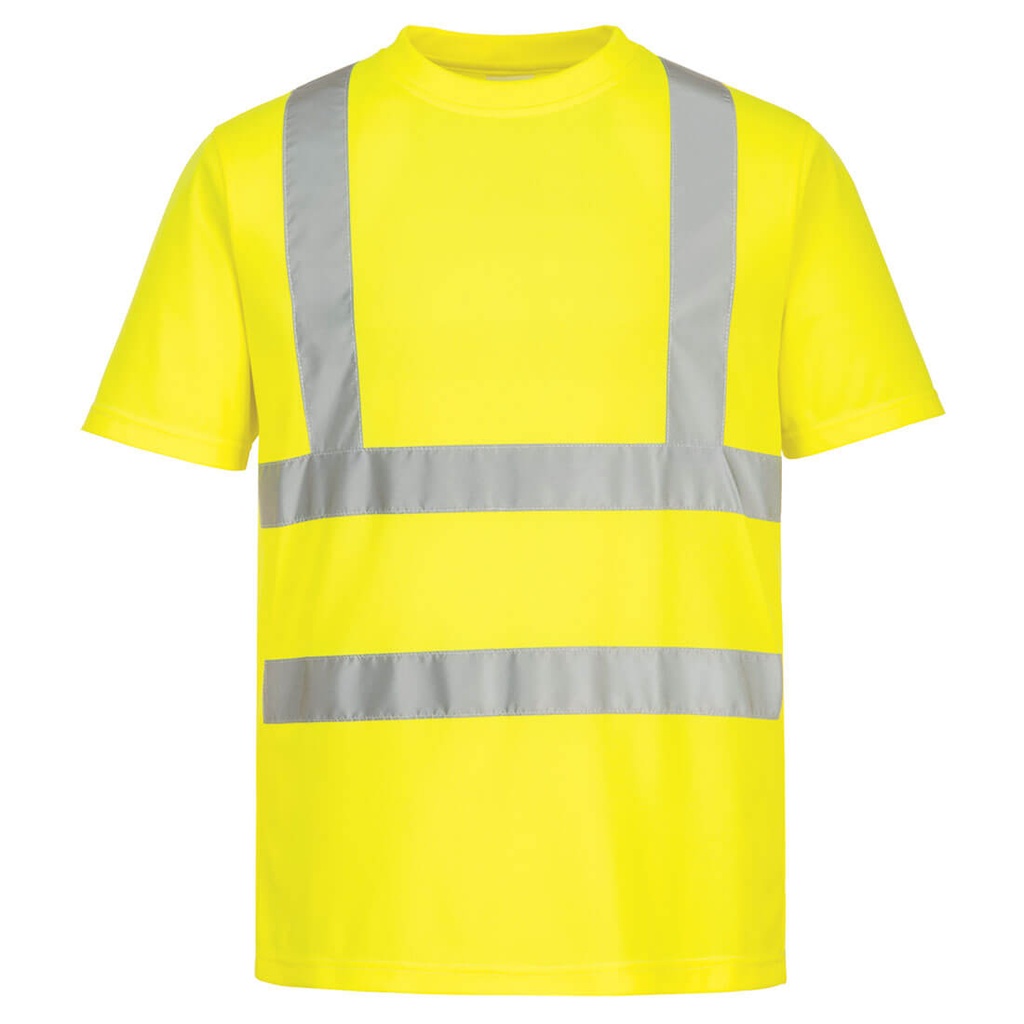 [EC12YERS] Eco Hi-Vis T-Shirt S/S (6 Pack) (S, Yellow)