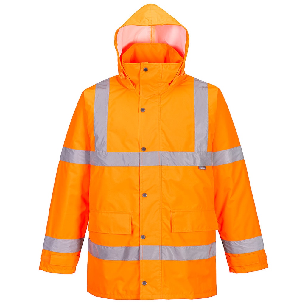 Essential Hi-Vis Winter Traffic Jacket (XS, Yellow)