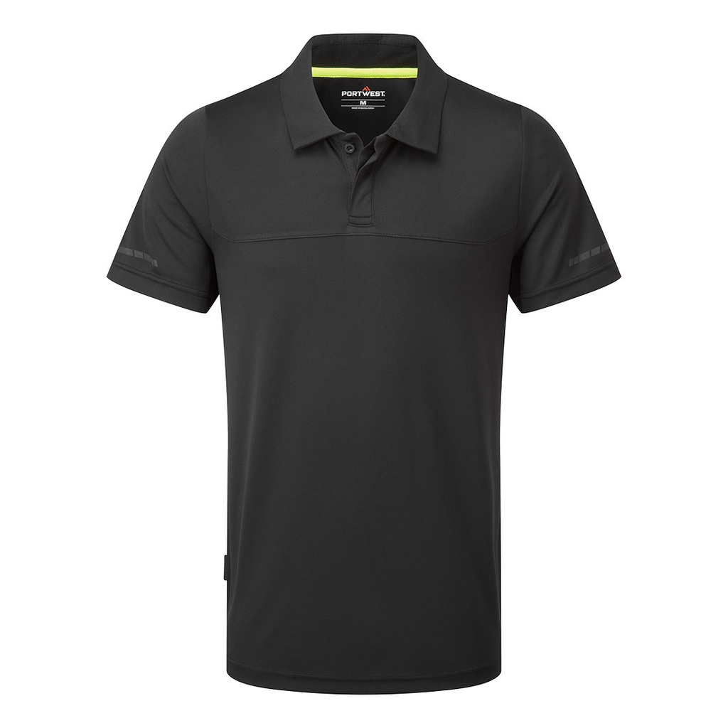 EV4 Lightweight Polo Shirt S/S (S, Black)