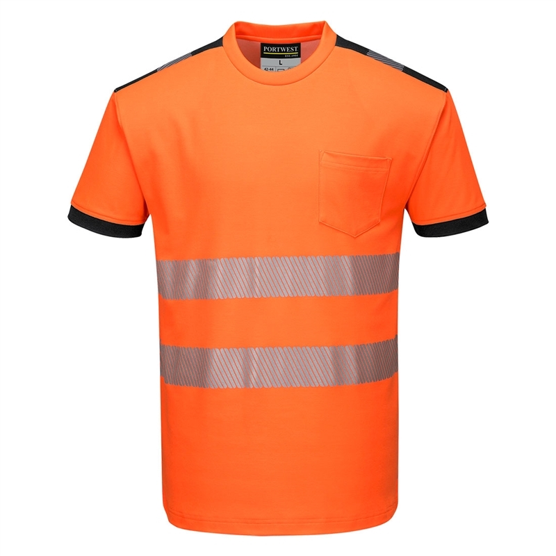 PW3 Hi-Vis T-Shirt S/S (Yellow/Black, XS)