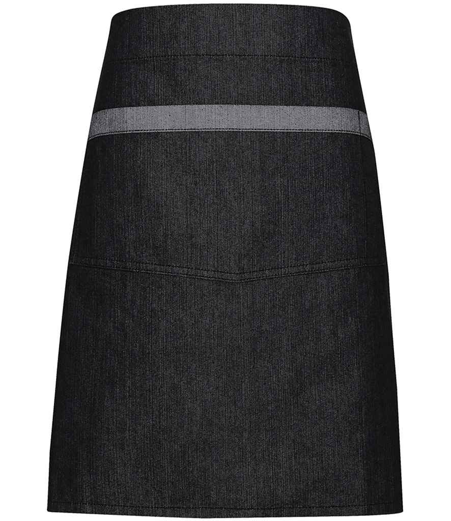 [PR128 BDM ONE] Premier Domain Waist Apron (Black Denim)