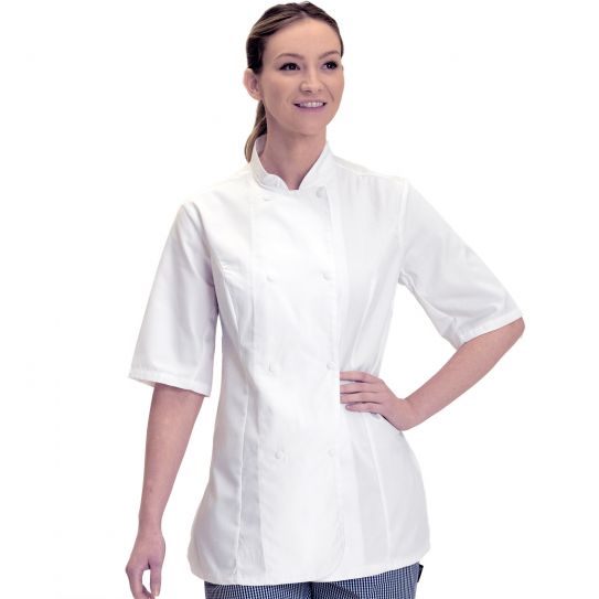 Ladies S/S Chef Jacket
