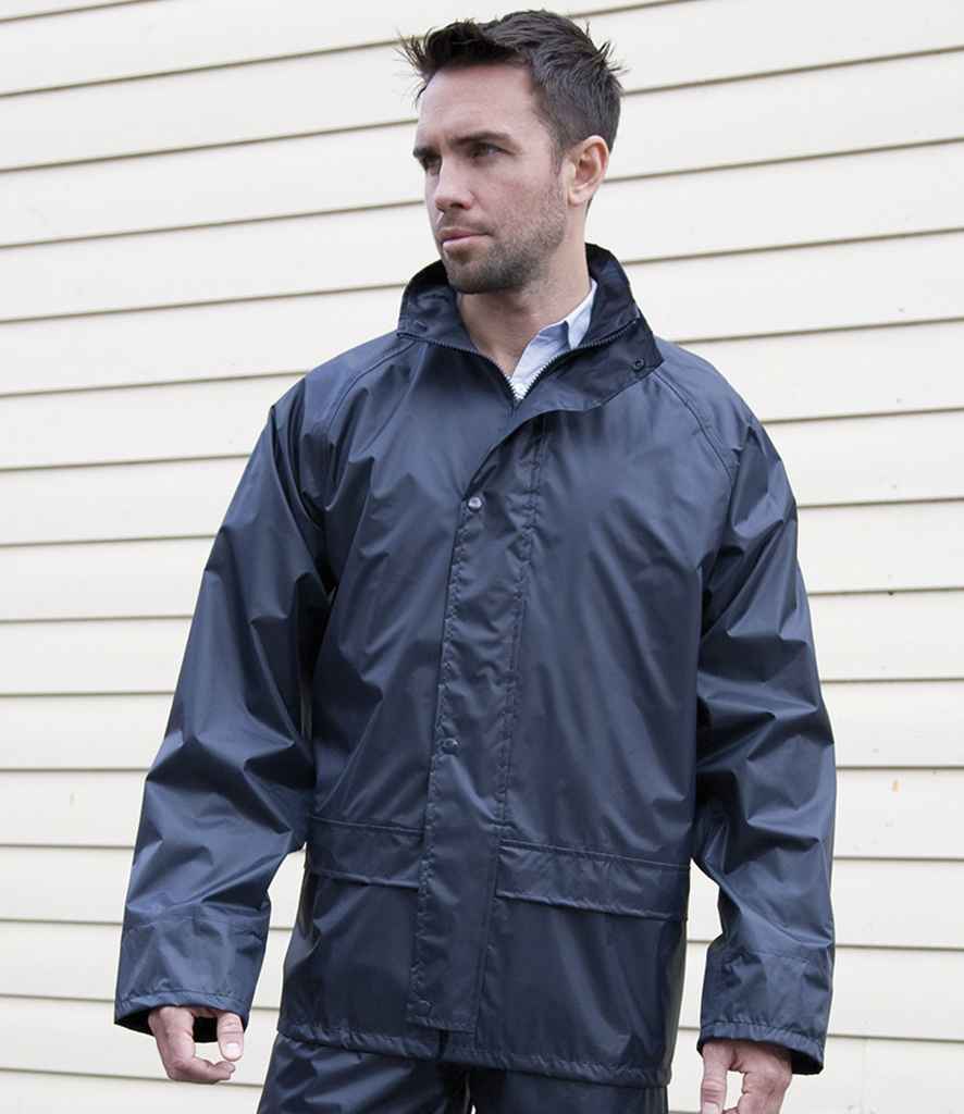[RS227 BLK S] Result Core Waterproof Over Jacket (S, Black)