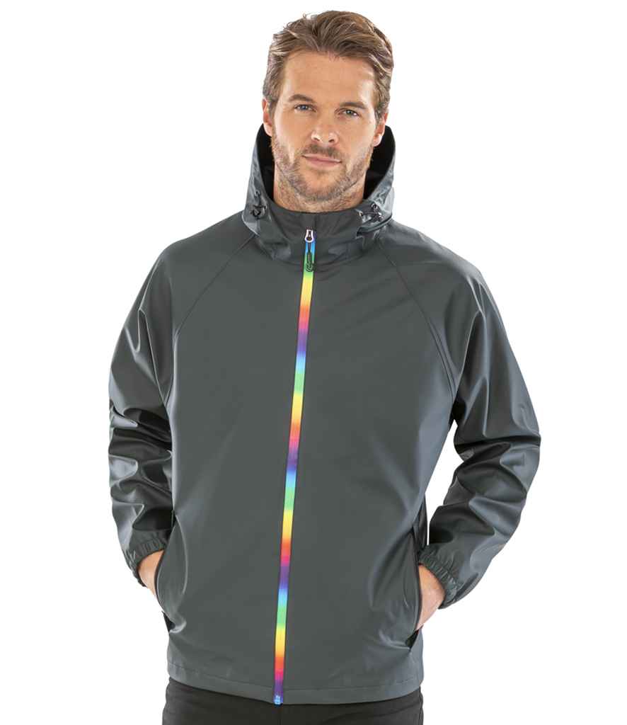 Result Genuine Recycled Prism PU Waterproof Jacket (XS)