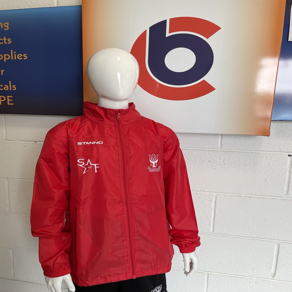 Adult STANNO FIELD JACKET with School of Football heat sealed Logo's