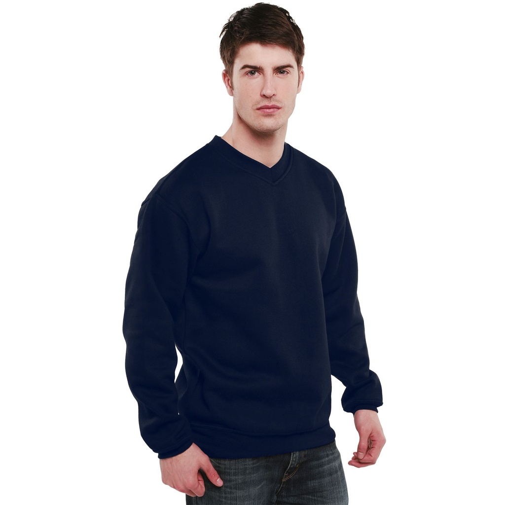 Premium V Neck Sweatshirt 340G
