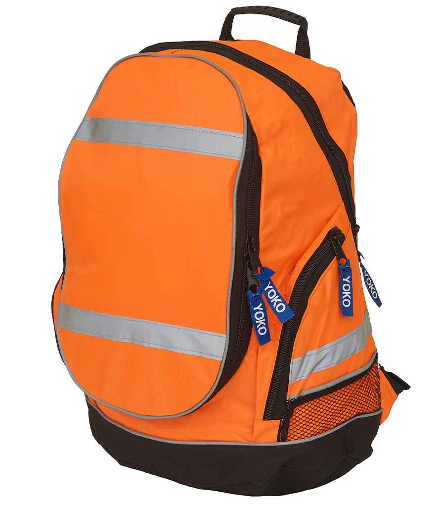[YK502 YEL ONE] Yoko Hi-Vis London Rucksack (Yellow)