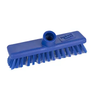 [B-DSBRS] Hard Bristle Deck Scrubber Brush Head 230mm Blue