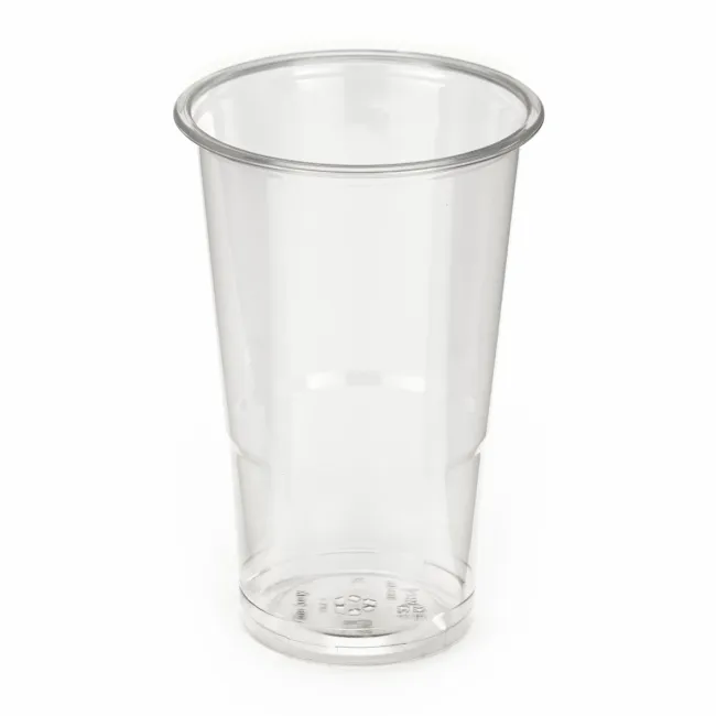 Disposable Tumbler, Half Pint to line rPET(1000)