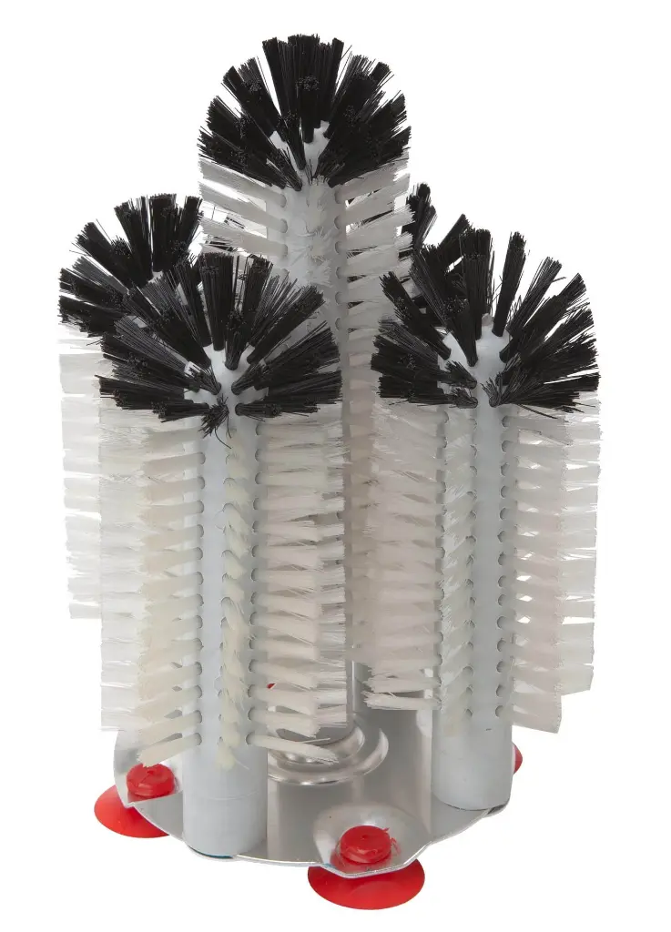 5 Brush Hedgehog Glass Washer