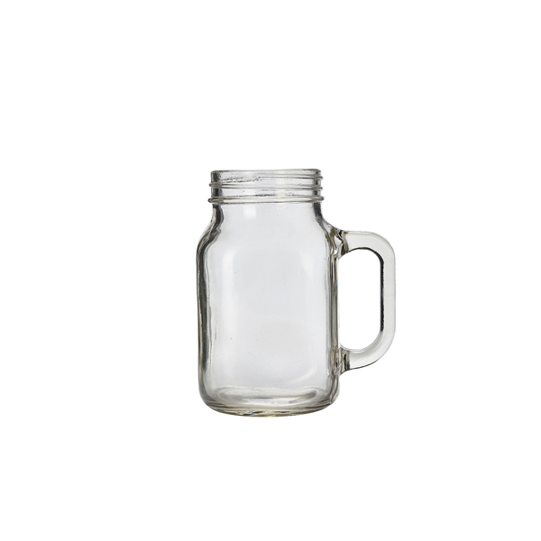 [BC-NMAS500] Genware Glass Mason Jar 50cl / 17.5oz 7.5 x 13cm (W x H)