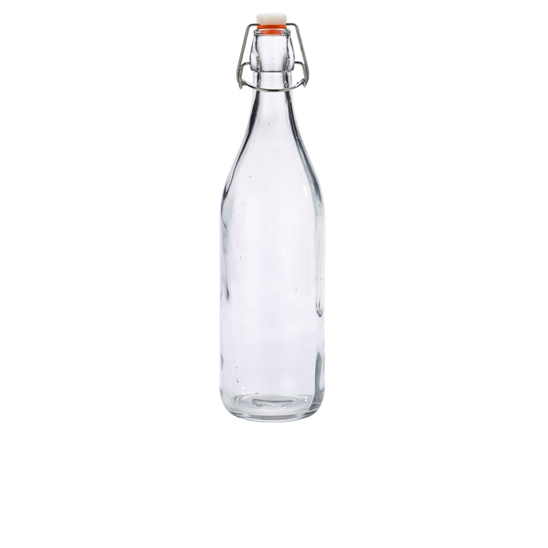 Genware Glass Swing Bottle 1L / 35oz