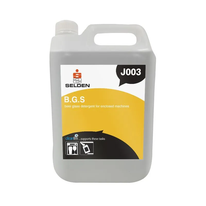 Selchem BGS Glass Cleaner for Enclosed Cabinets (5ltrs)