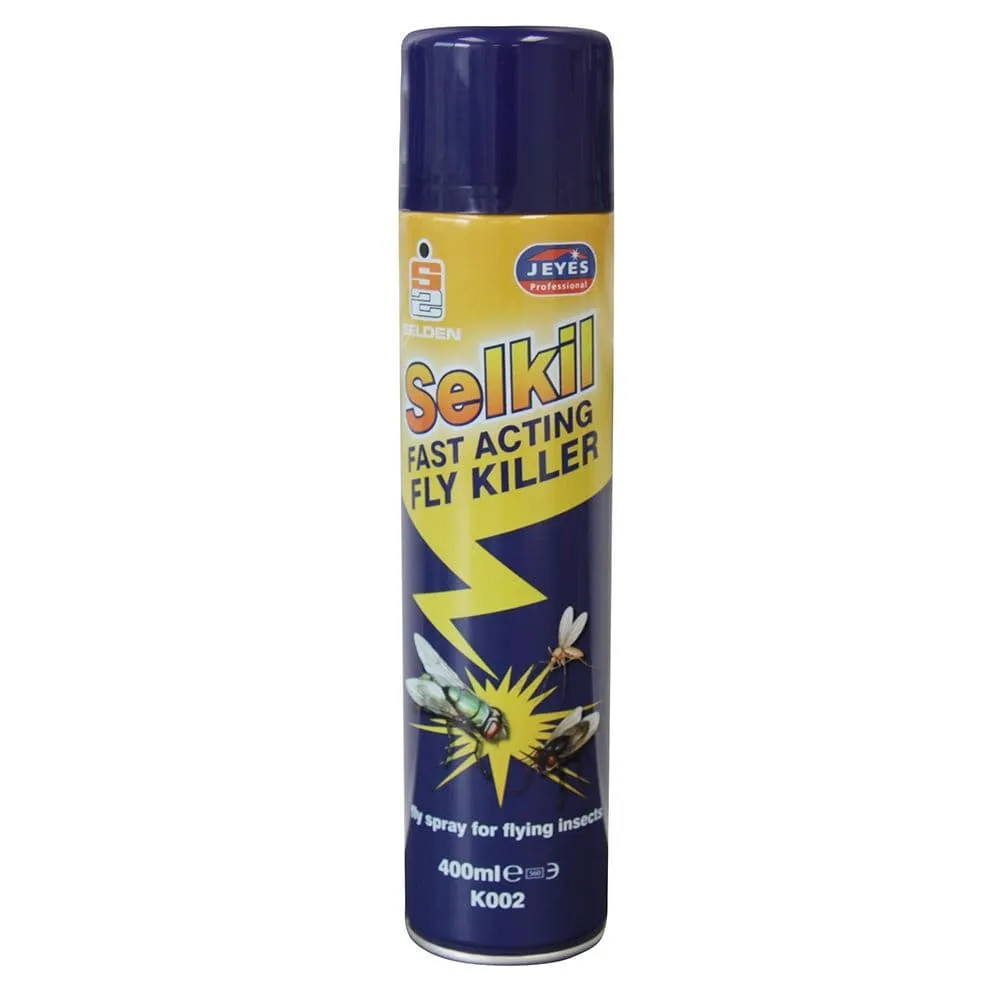 Selkil Aerosol Fly Spray (400ml)