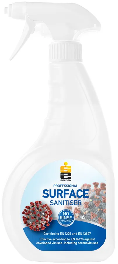 Professional Surface Sanitiser 750ml (EN14476) [750ml]