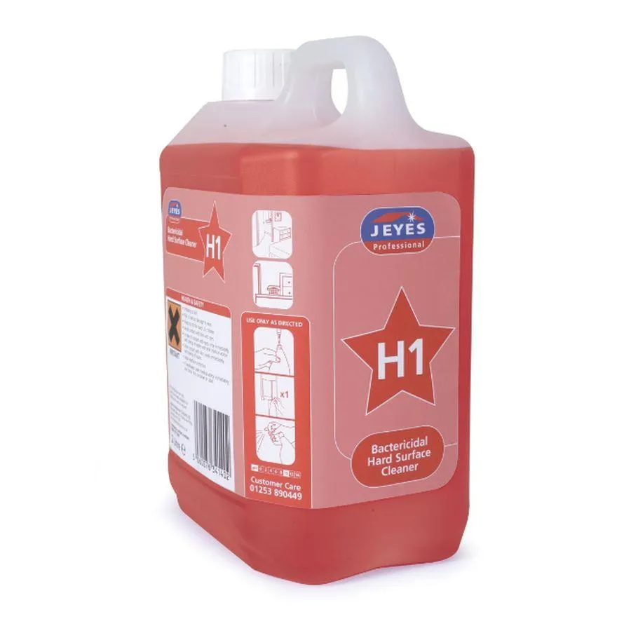 H1 Bactericidal Hard Surface Cleaner (2x2L)