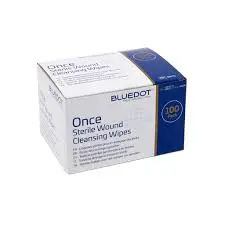 Alcohol Free Wound Cleansing Wipes (100)