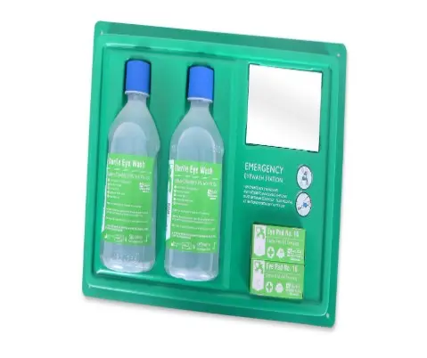 [FA-EWSMM] Eye Wash Station Box (2 Bottles/mirror)