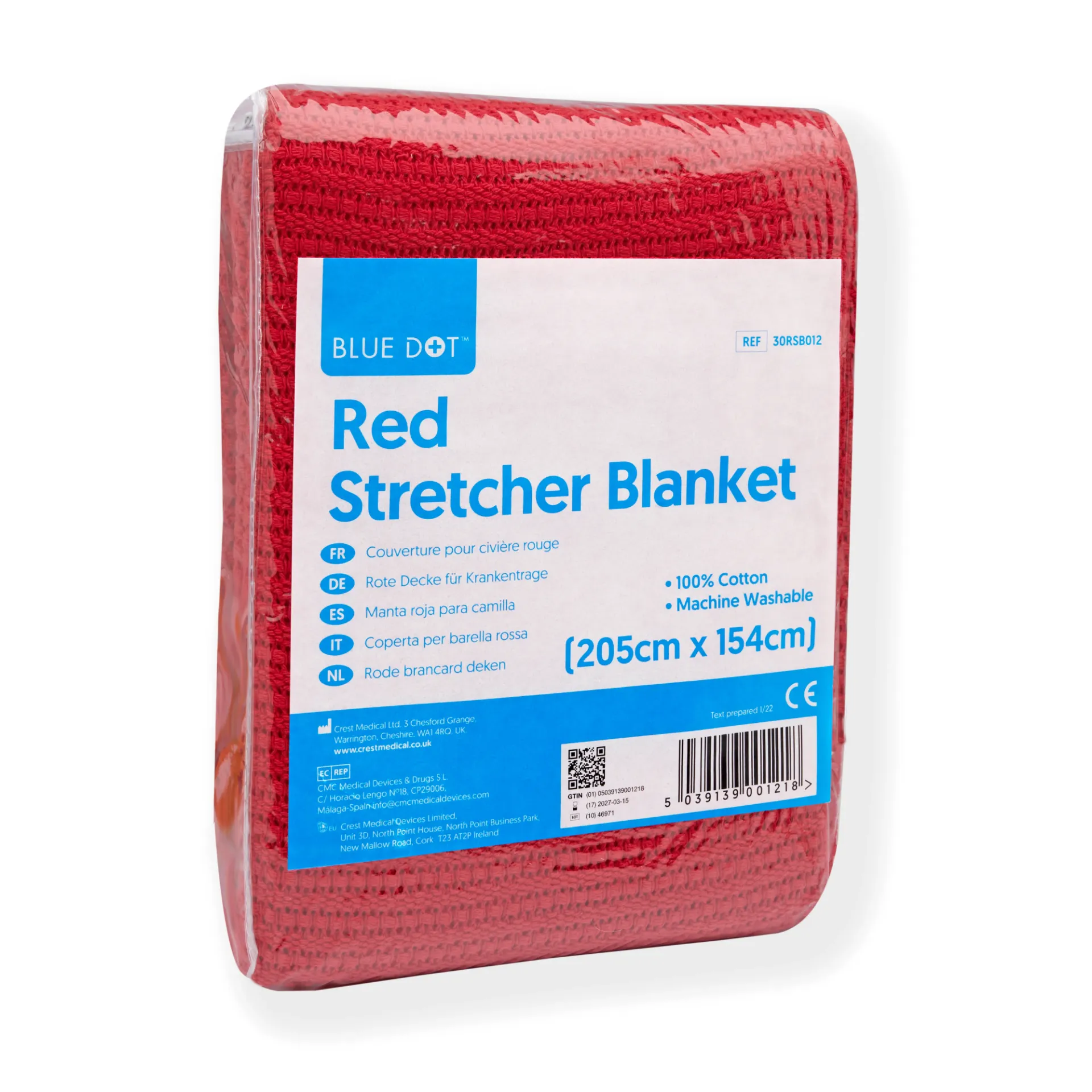 Stretcher Blanket 152 x 203cm