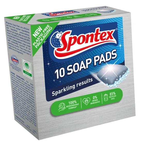 Spontex Multi Use Soap Pads (10 pack)