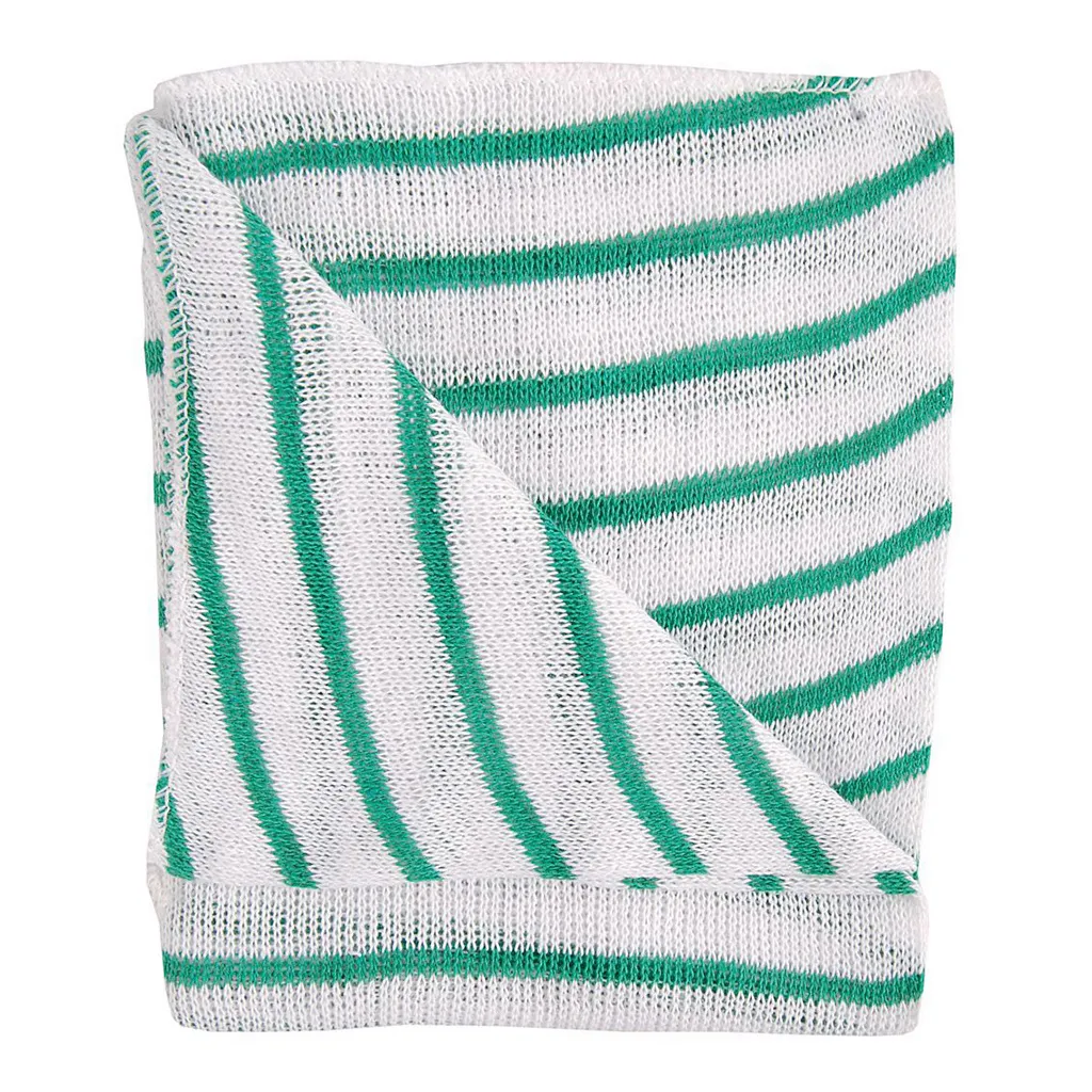 Green Colour Coded Dish Cloths (10)