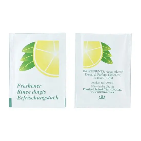 Handy Freshener Lemon Hand Wipes W096 (1000)