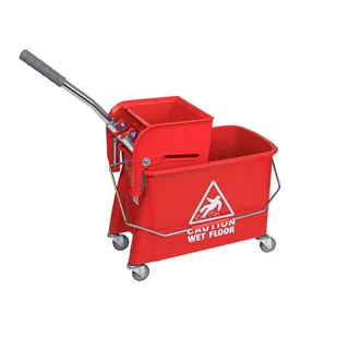 Speedy Kentucky Bucket c/w Wringer, 20 litre [Red]