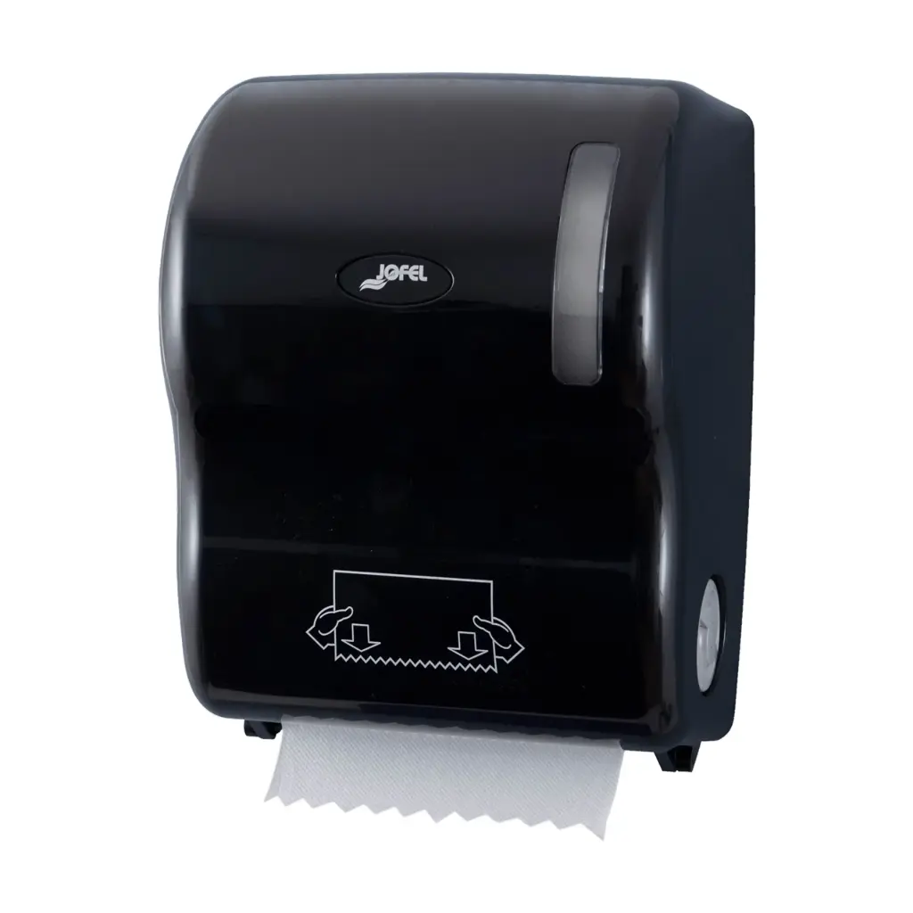 [P-HTACDBJB] Black Jofel Auto-Cut Hand Towel Dispenser