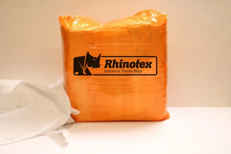 White Cotton Sheeting Wiping Rags