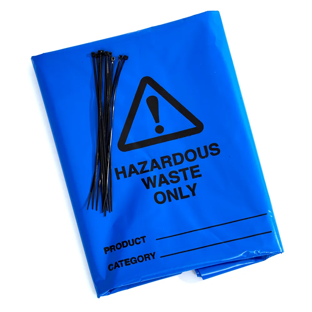 HWBT – blue disposal bags 101x53cm, (10 bags per pack)