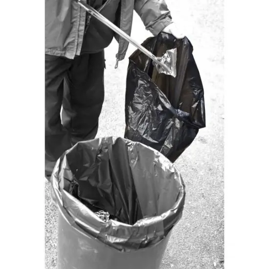 [RS-BRSLHDCR] Black Refuse Sacks [Large] H/Duty 15kg (200) 18/32x39