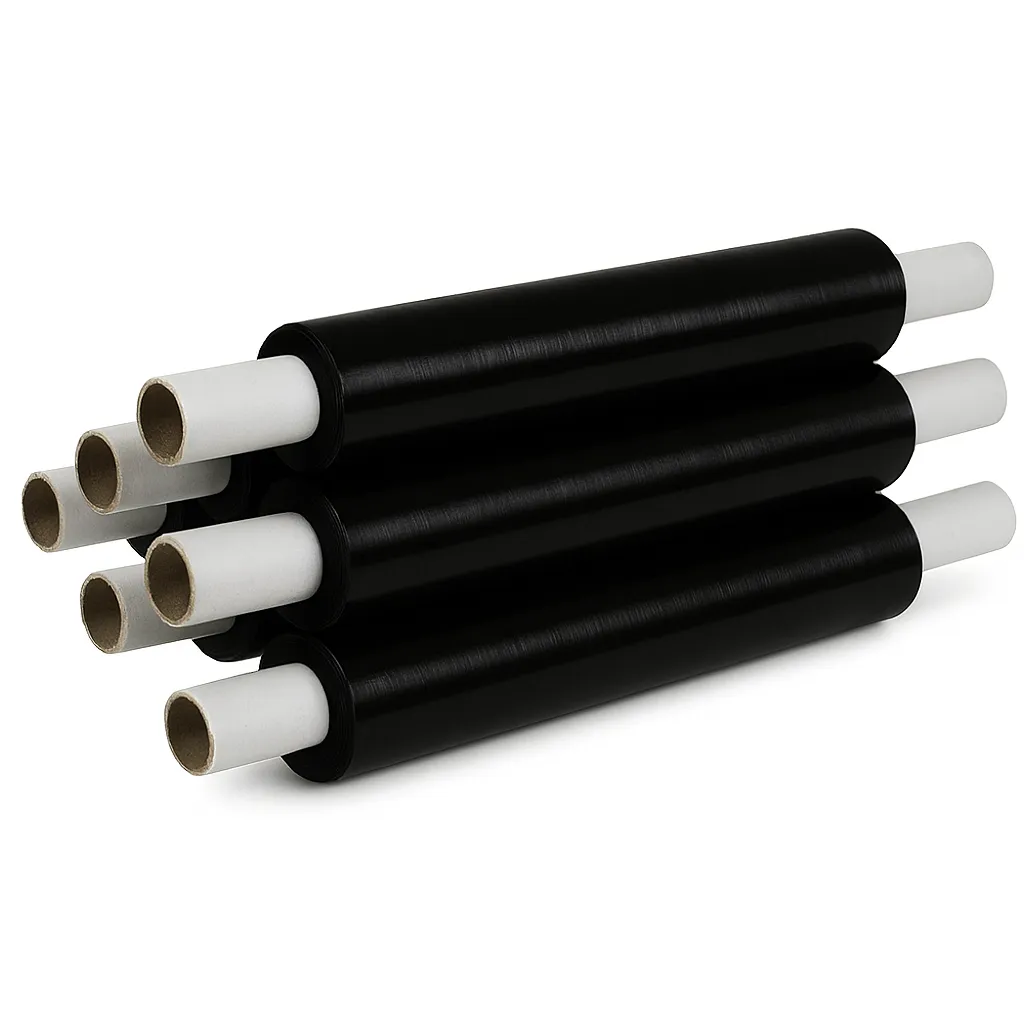 [RS-SWBFP] Stretchwrap 400mm x 300M 20mu  [Black]